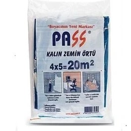 Resim Pass Naylon ( Hışır ) Koruma Örtü 4 x 5 = 20 M2 