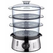 Resim Goldmaster GM-7439 Dietist 8.4 L Kapasiteli 60 Dakika Zamanlayıcılı Buharlı Pişirici 