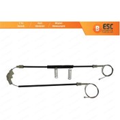 Resim Volvo S40 V40 MK1 644 645 1995-2004 İçin Arka Sağ Cam Kriko Seti 