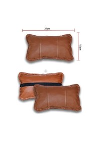 Resim Peugeot 508 Oto Koltuk Boyun Yastığı Taba Renk 2 Adetı1991 