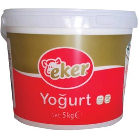 Resim Eker Yarım Yağlı Yoğurt 5 Kg 