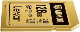 Resim Lexar Profesyonel ARMOR GOLD 128GB UHS-II V60 SDXC Hafıza Kartı 