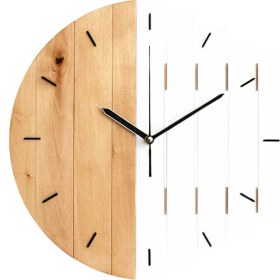 Resim Vonluxe Vintage Stil Asılı Duvar Saati Steampunk Fütüristik Ofis Otel Mağazaları Bej Beyaz(Yurt Dışından) 