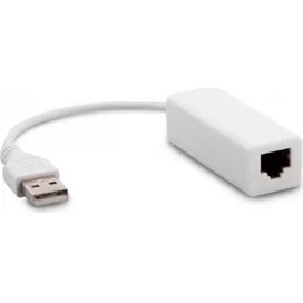 Resim Hytech HY-U65 USB 2.0 to RJ45 Win10 Uyumlu Ethernet Çevirici 