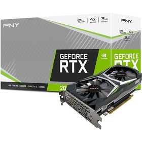 Resim PNY NVIDIA GeForce RTX 2060 Uprising Dual Fan VCG206012DFMPB 12 GB GDDR6 192 Bit Ekran Kartı 