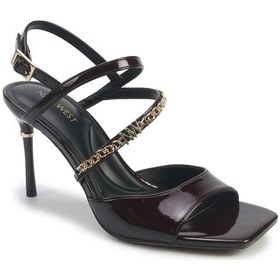 Resim Nine West Irena 5pr Bordo Kadın Topuklu Sandalet 000000000102012037 Bordo 