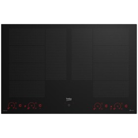 Resim Beko BOI 8020 FS Siyah Cam İndüksiyonlu Ankastre Ocak 