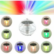 Resim Youmex Güneş Enerjili Renkli Havuz Işığı - Suya Yüzen, Işıklandırma Fonksiyonuyla Bahçe Ve Havuz Atmosferi Oluşturucu Aydınlatma Aleti Çok Renkli 