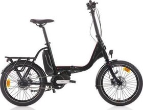 Resim E-FLEXI KATLANIR BİSİKLET 460H HD 20 JANT NEX.8 VİTES MAT SİYAH KIRMIZI GRİ 