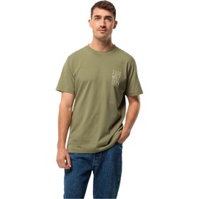 Resim JACK WOLFSKIN Erkek Tişört Jack Tent T Yeşil 