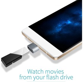 Resim Flagen USB To Type-C Dönüştürücü Çevirici Gri Renkli MacBook Air M1 Uyumlu Cihazlar İçin 