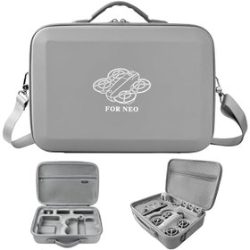 Resim DJI Neo için çanta, Dji Neo Fly More Combo için taşıma saplı ve çift fermuarlı, DJI Neo için taşıma çantası, RC-N3/N2 uzaktan kumanda ile uyumlu, su geçirmez, darbeye dayanıklı, düşmeye karşı 