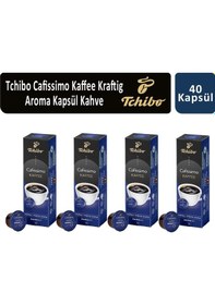 Resim Tchibo Cafissimo Coffee Kraftig Aroma Kapsül Kahve 4 x 10'lu 