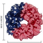 Resim Skycity 30cm Abd Bağımsızlık Günü Zambak Çiçekli Süs Yastığı - Ev, Pencere Ve Kapı Dekorasyon Aletleri Ab Modeli 