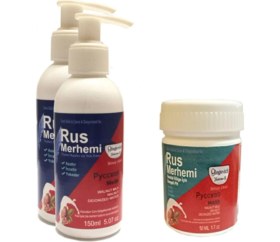 Resim Olegovich Medicine Rus Merhemi Tüy Dökücü Azaltıcı Krem Merhem 150 ml 2 Ad + Rus Merhemi Genital Bö 