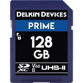 Resim Delkin Devices 128GB Prime SDXC UHS-II U3/V60 Hafıza Kartı (DDSDB1900128) 