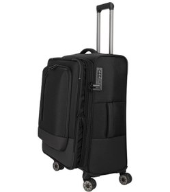 Resim Travelite Travelit Crosslite 5.0 4w Trolley M Körüklü Orta Boy Valiz Siyah 