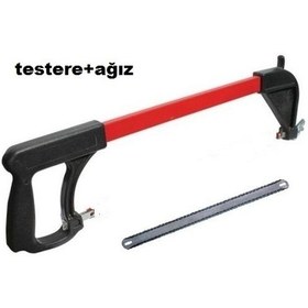 Resim Büyük Boy Demir Testere Ağız Dahil Hızlı 