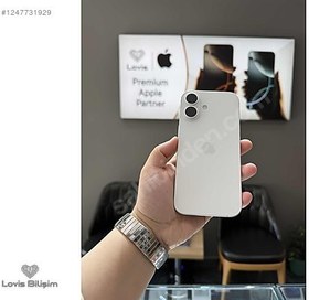 Resim Apple iPhone 16 İkinci El TR | 256 GB | Beyaz 
