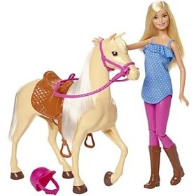 Resim Barbie Ve Atı Temalı Oyun Seti, 3 Yaş Ve Üzeri 