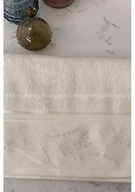 Resim Ditsy El-yüz Havlusu 6 Adet-pembe-krem Krem - Pembe 