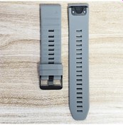 Resim Gaojunshop01 Garmin Fenix 8 7 6 5 Quickfit 22mm Gri Çabuk Değişen Bileklik 