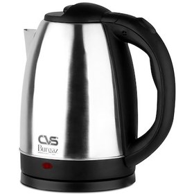 Resim CVS DN 2318 Burgaz Çelik Su Isıtıcı Kettle Kırmızı 