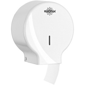 Resim Rulopak Modern Mini Jumbo Tuvalet Kağıdı Dispenseri - Beyaz 