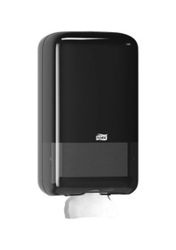 Resim Tork 556008 Katlamalı Tuvalet Kağıdı Dispanseri Siyah Siyah 