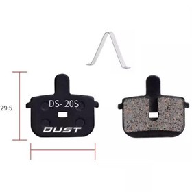 Resim Risk Dust DS-20S Yarı Metal Bisiklet Disk Fren Balatası 