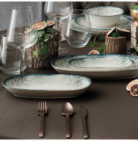 Resim Güral Porselen Enternasyonel 2 Parça 29 Cm Kayık Tabak 562 Diğer 