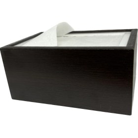 Resim Mimoza Ahşap Masaüstü Yatay Peçetelik Dispenser Venge 12 Adet 