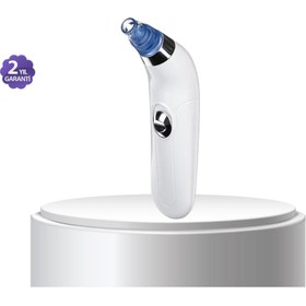 Resim Bosel Vakumlu Siyah Nokta Temizleme Cihazı – 5 Kademe Güç ve 4 Başlıklı Derin Cilt Bakımı 