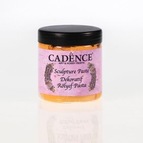 Resim Cadence Boya Dekoratif Rölyef Pasta (sculpture Paste)-1352 Bal Kabağı-250ml-400gr 