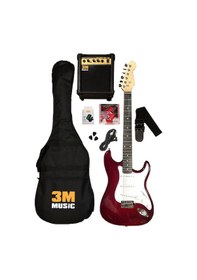 Resim Elektro Gitar Full Set Gün Batımı 