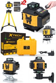 Resim STAXX POWER Yüksek Hassasiyetli x2 Çift Akülü Lazer Hizalama Makinesi 16 Çizgi Yeşil Lazer Işınlı Kumandalı Set 