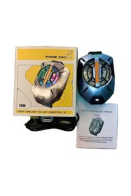 Resim Genel Markalar FS09 Kıskaçlı Cep Telefonu Soğutucu | RGB Işıklı, Dijital Ekranlı, 3 Kademeli Fan 