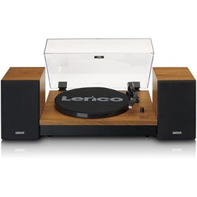 Resim Lenco LS-310WD Bluetooth 2 Harici Hoparlör Pikap 