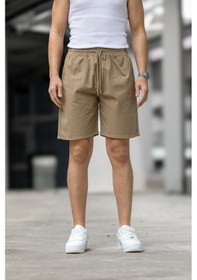 Resim Kite Regular Fit Cepli Kapri Şort - Kahve Kahve 