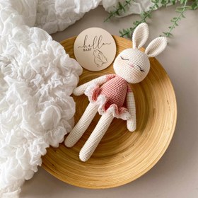 Resim Amigurumi Fırfırlı Tavşanım 4lü Set Pembe - Oyuncak 