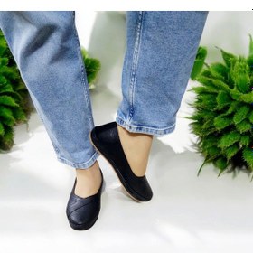 Resim Kadın Günlük Ve Dışarı Kaymaz Taban Babet 