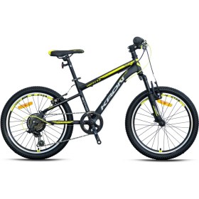 Resim Vortex 4.0 - 20 Mtb - 11' - 7 Vites - V.b. - Mat Siyah-Gri/neon Sarı 