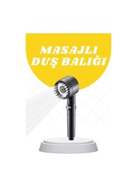 Resim Yeni Nesil Masaj Etkili Duş Başlığı Su Basınçlı Tazyikli Özel 