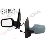 Resim Dış Dikiz Aynası Sol Fıesta 02 Elektrikli Isıtmalı Astarlı Konveks 5 Fiş Vm-312ehpl-501136 