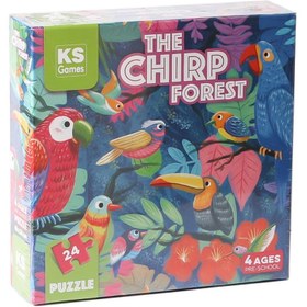 Resim PRS 32709 The Chirp Forest Pre School Puzzle -Ks Puzzle 