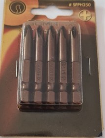 Resim Somafix 1/4 50 mm YILDIZ UÇLU BİTS (10LU) 