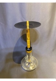 Resim Sarı Alüminyum Nargile Takımı 