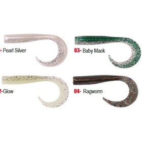 Resim Savage Gear SG LB Sandeel Curltail 7cm 6pc Silikon Yem - Suni Yem 