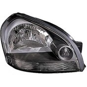 Resim Hyundai Tucson Siyah/Beyaz Sinyalli Sol Far Lambası (2005-2010) Depo Marka 