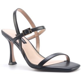 Resim Nine West MONIQUE 5FX Siyah Kadın Topuklu Sandalet 